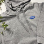 6City Patch Logo Hoodie in Grey