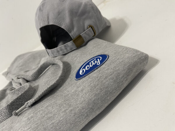 Hat and Hoodie Close-Up